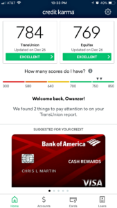 Approach to Debt - My Current Credit Score
