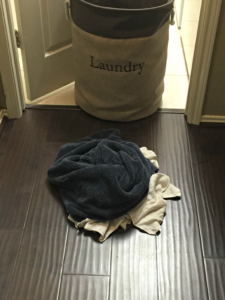 Saving Energy - Small Laundry Pile